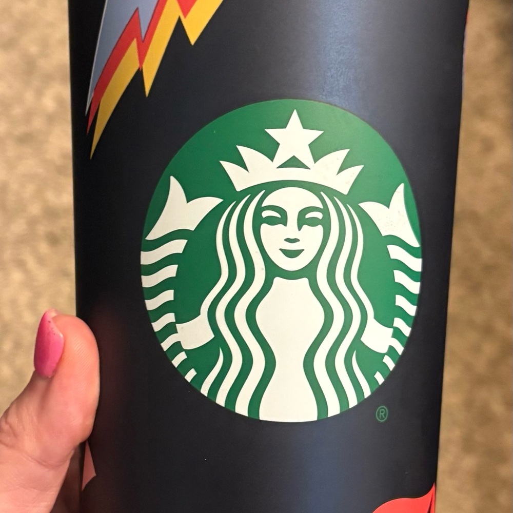 Starbucks Back To School Graffiti Design Stainless Steel 24oz Venti Tumbler NEW